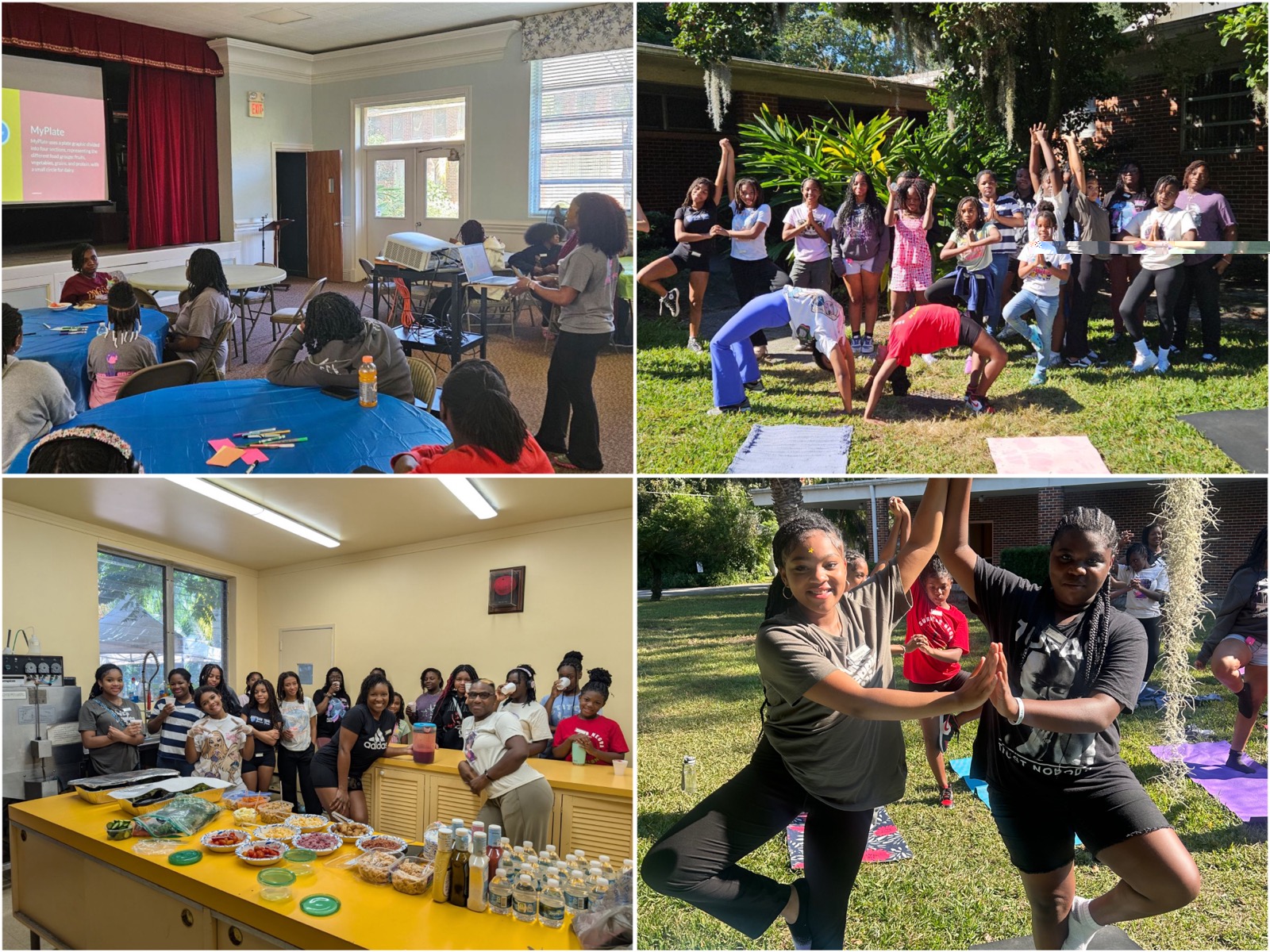 JIW Girls Get Empowered on Fitness and Healthy Eating from JIW Mentors ...